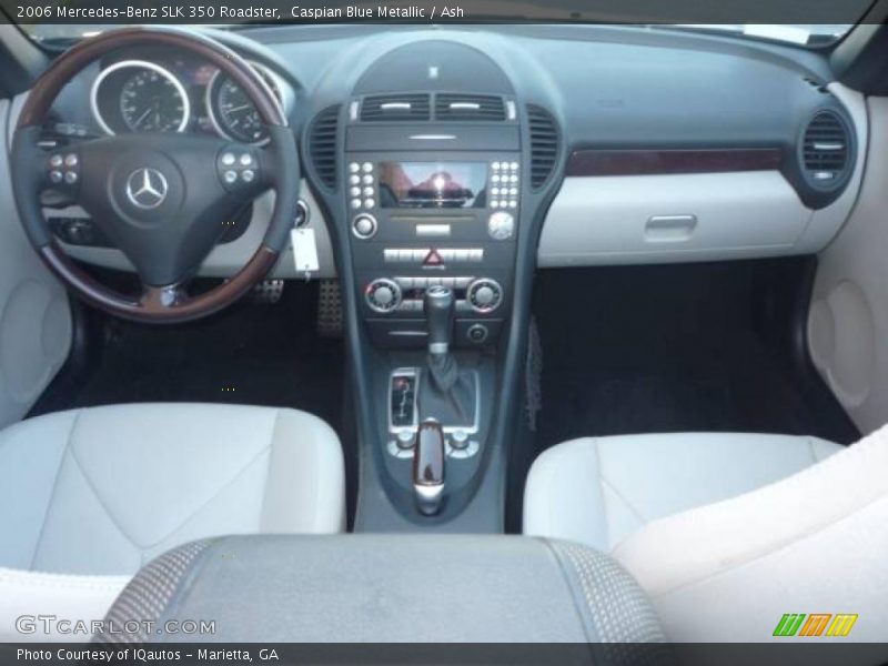 Caspian Blue Metallic / Ash 2006 Mercedes-Benz SLK 350 Roadster