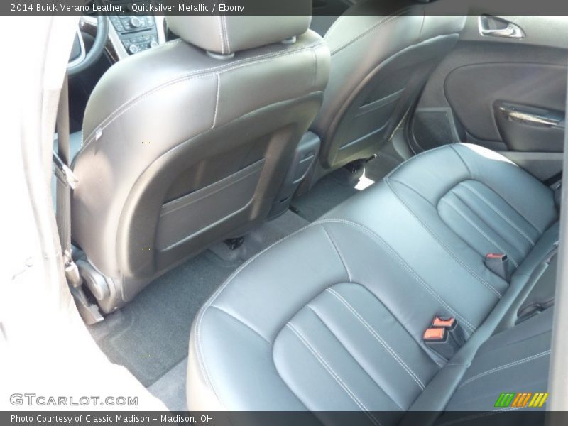 Quicksilver Metallic / Ebony 2014 Buick Verano Leather