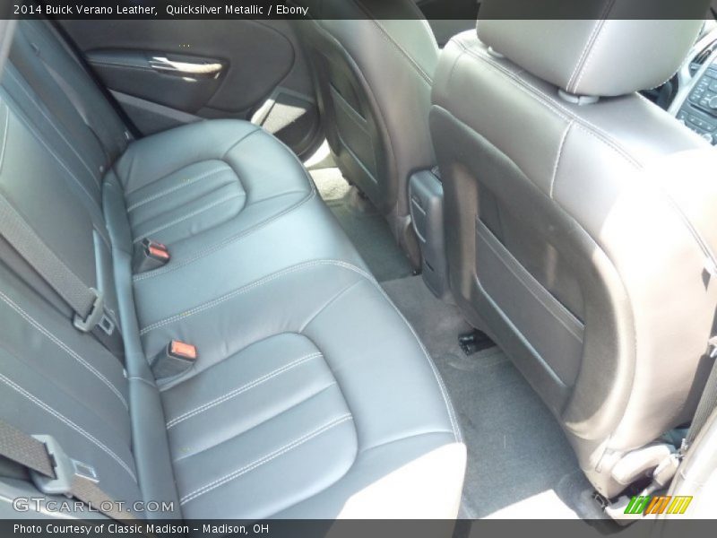 Quicksilver Metallic / Ebony 2014 Buick Verano Leather