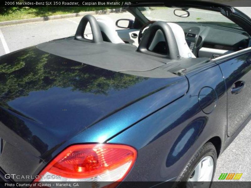 Caspian Blue Metallic / Ash 2006 Mercedes-Benz SLK 350 Roadster