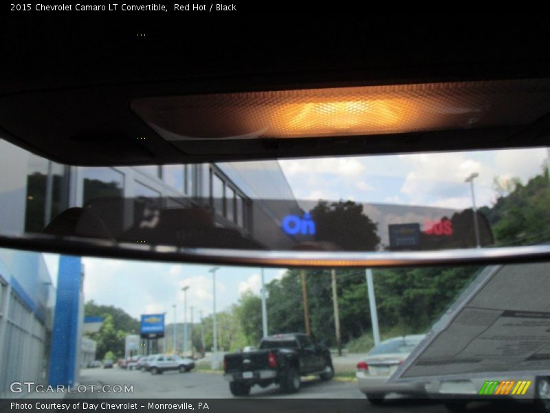 Red Hot / Black 2015 Chevrolet Camaro LT Convertible