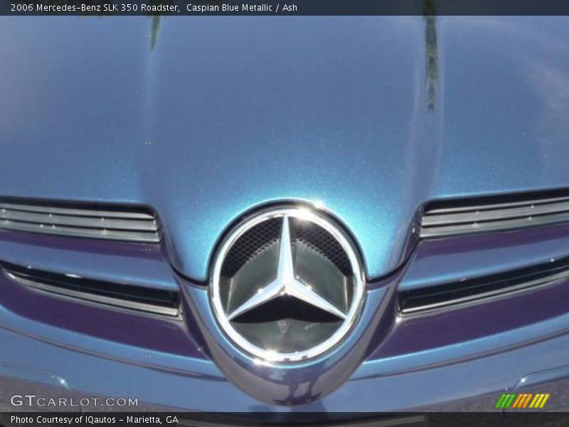 Caspian Blue Metallic / Ash 2006 Mercedes-Benz SLK 350 Roadster