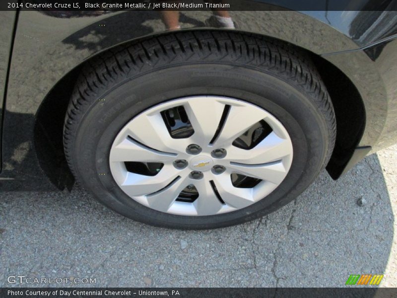 Black Granite Metallic / Jet Black/Medium Titanium 2014 Chevrolet Cruze LS