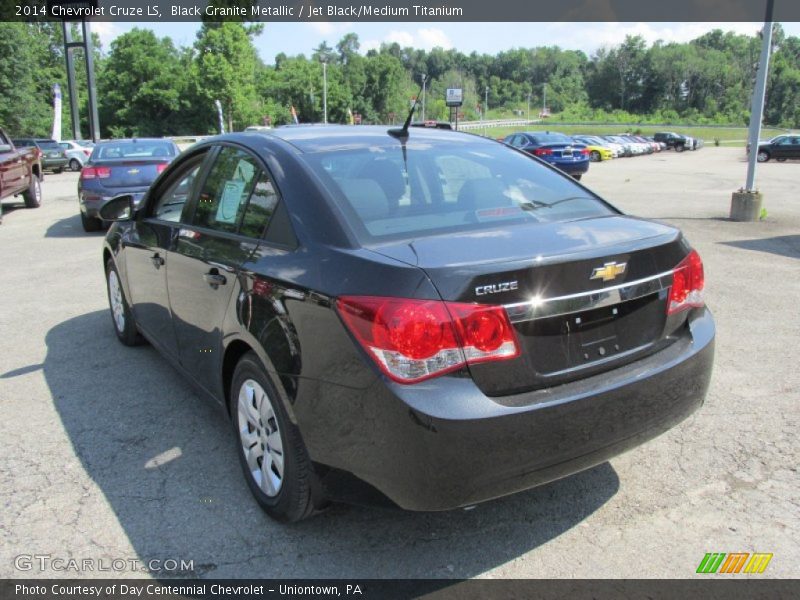 Black Granite Metallic / Jet Black/Medium Titanium 2014 Chevrolet Cruze LS