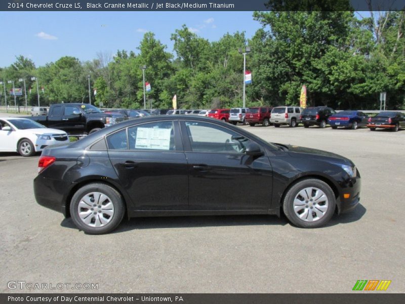 Black Granite Metallic / Jet Black/Medium Titanium 2014 Chevrolet Cruze LS