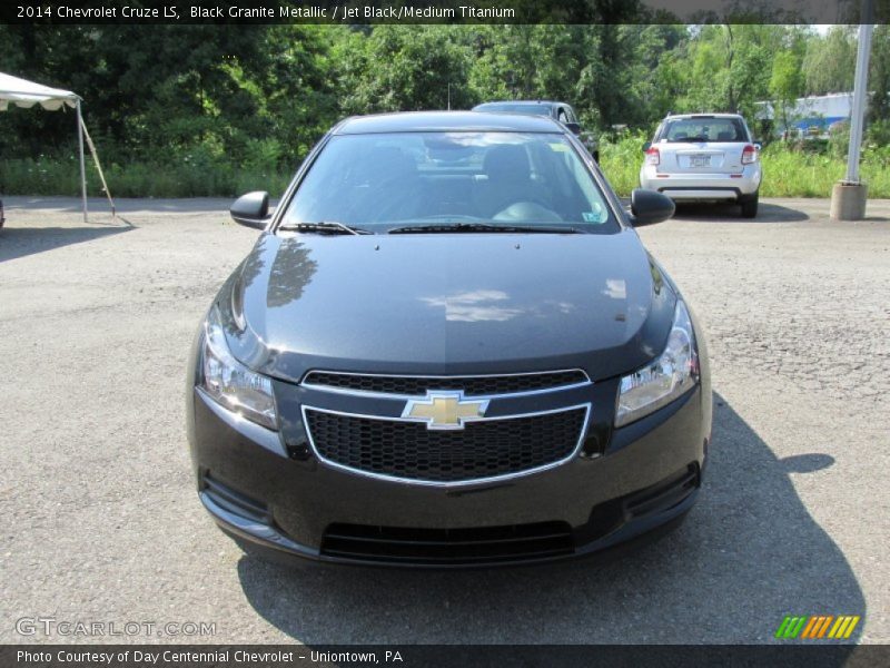 Black Granite Metallic / Jet Black/Medium Titanium 2014 Chevrolet Cruze LS