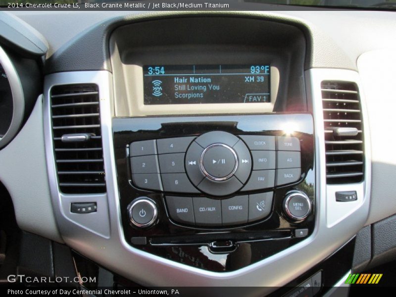 Black Granite Metallic / Jet Black/Medium Titanium 2014 Chevrolet Cruze LS