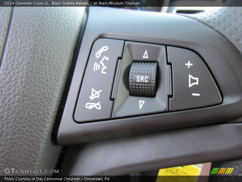 Black Granite Metallic / Jet Black/Medium Titanium 2014 Chevrolet Cruze LS