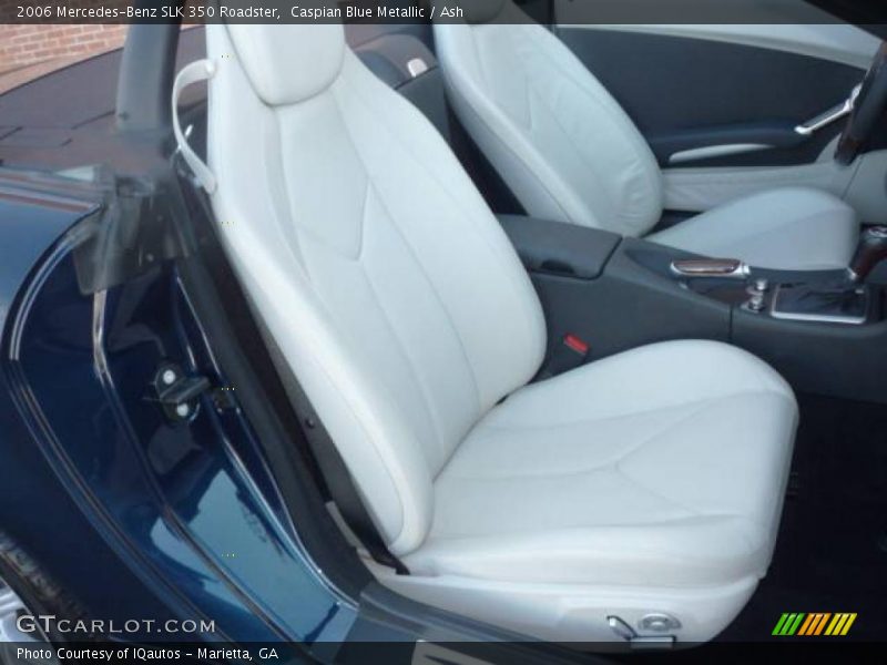 Caspian Blue Metallic / Ash 2006 Mercedes-Benz SLK 350 Roadster