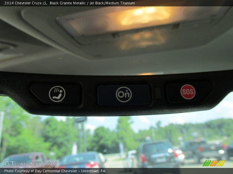 Black Granite Metallic / Jet Black/Medium Titanium 2014 Chevrolet Cruze LS