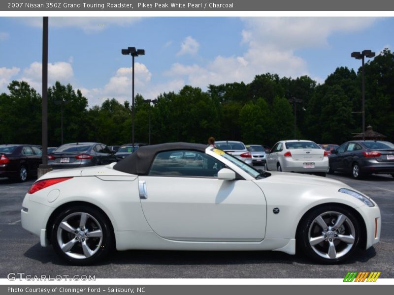 Pikes Peak White Pearl / Charcoal 2007 Nissan 350Z Grand Touring Roadster