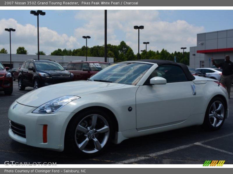 Pikes Peak White Pearl / Charcoal 2007 Nissan 350Z Grand Touring Roadster