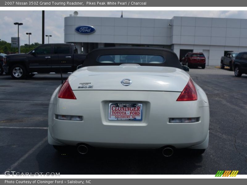 Pikes Peak White Pearl / Charcoal 2007 Nissan 350Z Grand Touring Roadster