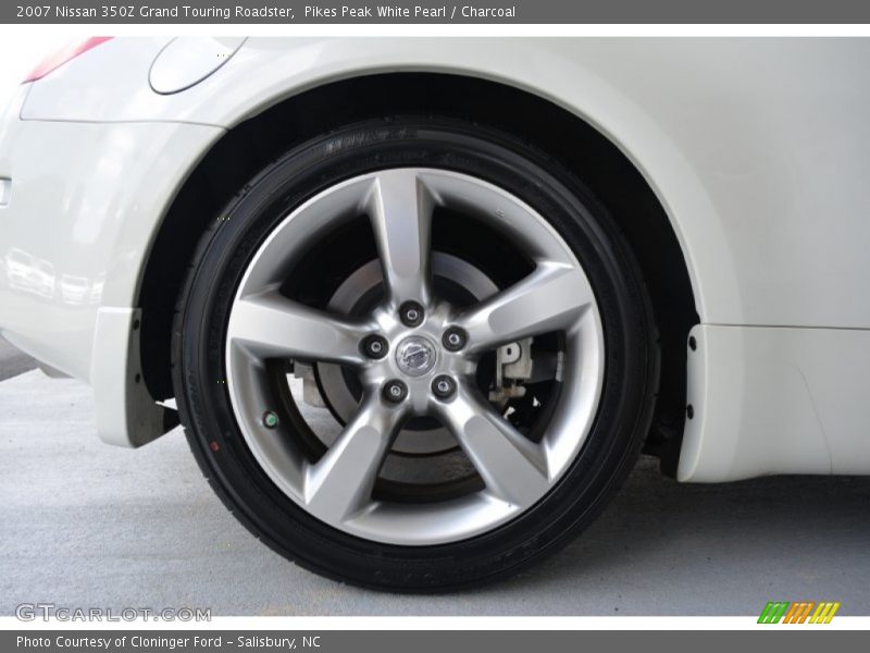 Pikes Peak White Pearl / Charcoal 2007 Nissan 350Z Grand Touring Roadster
