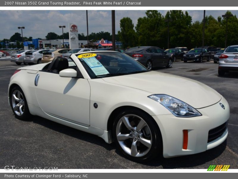 Pikes Peak White Pearl / Charcoal 2007 Nissan 350Z Grand Touring Roadster