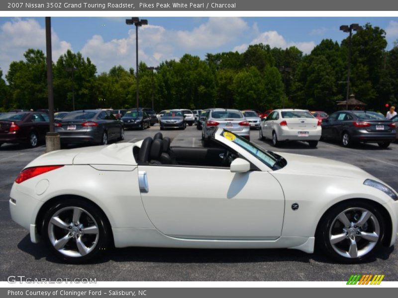 Pikes Peak White Pearl / Charcoal 2007 Nissan 350Z Grand Touring Roadster