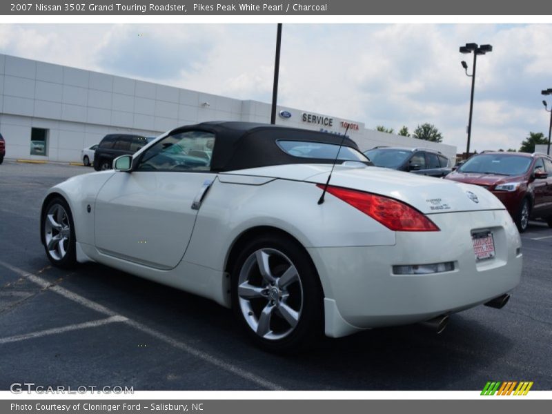 Pikes Peak White Pearl / Charcoal 2007 Nissan 350Z Grand Touring Roadster