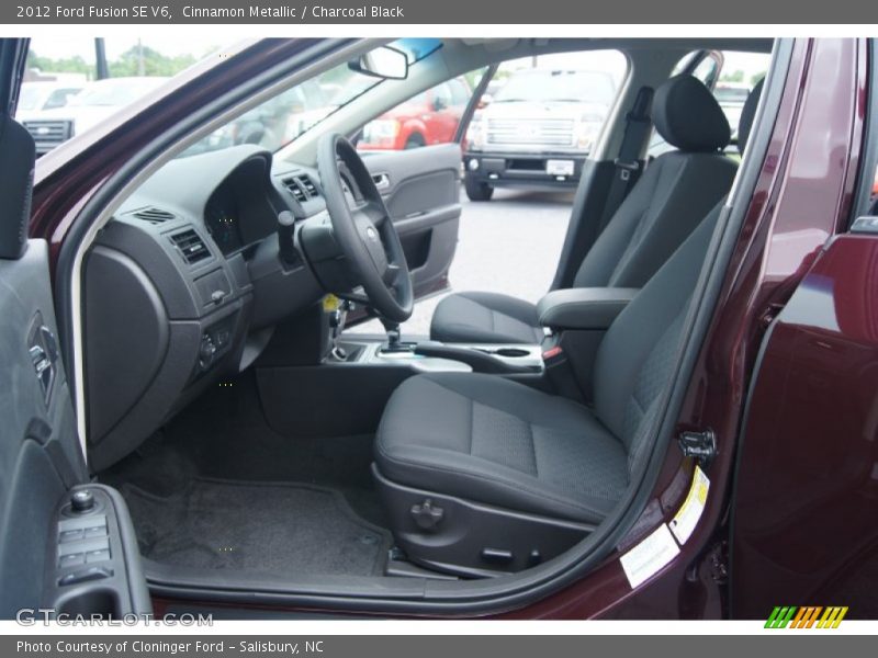 Cinnamon Metallic / Charcoal Black 2012 Ford Fusion SE V6