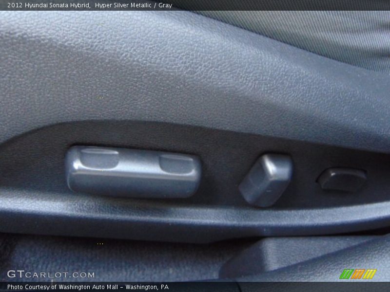 Hyper Silver Metallic / Gray 2012 Hyundai Sonata Hybrid