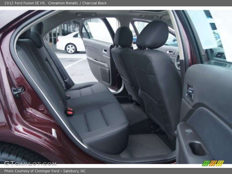 Cinnamon Metallic / Charcoal Black 2012 Ford Fusion SE V6