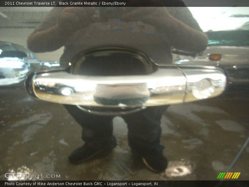 Black Granite Metallic / Ebony/Ebony 2011 Chevrolet Traverse LT
