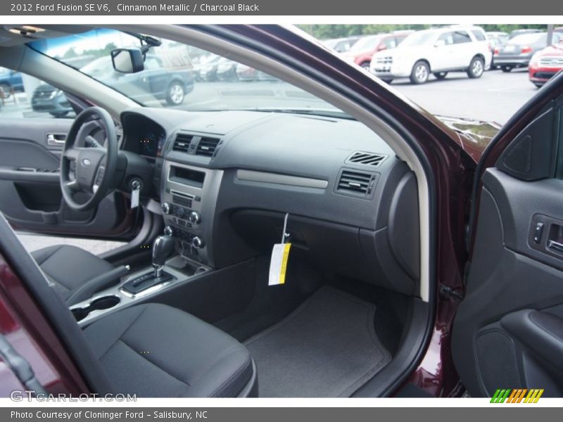 Cinnamon Metallic / Charcoal Black 2012 Ford Fusion SE V6