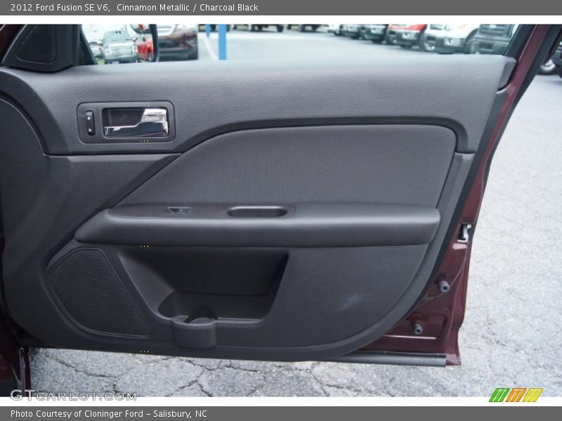 Cinnamon Metallic / Charcoal Black 2012 Ford Fusion SE V6