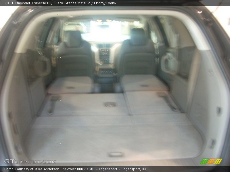 Black Granite Metallic / Ebony/Ebony 2011 Chevrolet Traverse LT