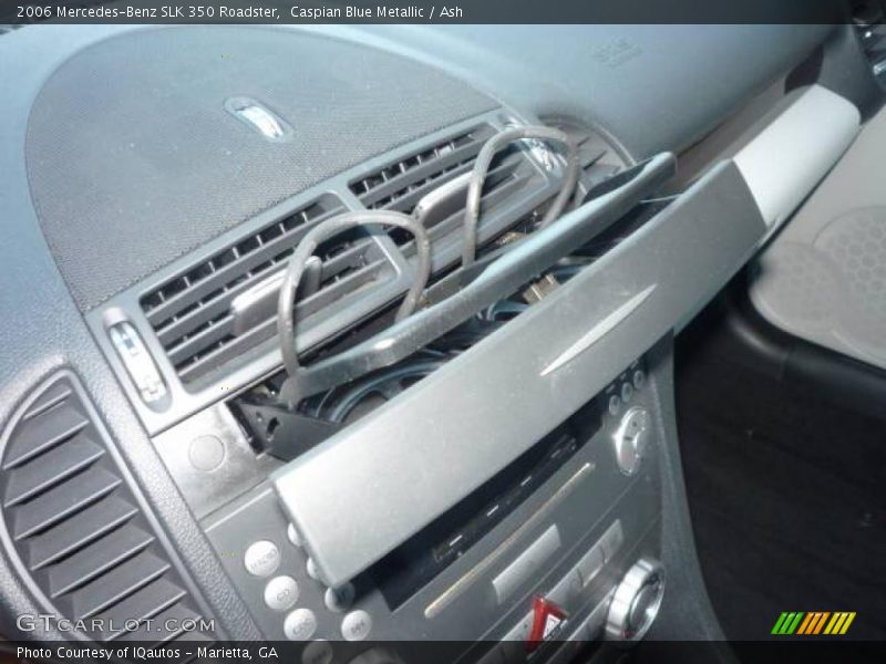 Caspian Blue Metallic / Ash 2006 Mercedes-Benz SLK 350 Roadster