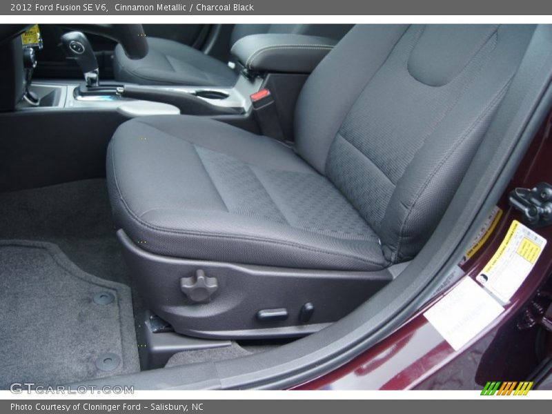 Cinnamon Metallic / Charcoal Black 2012 Ford Fusion SE V6