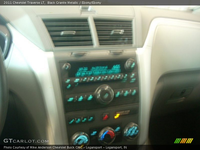 Black Granite Metallic / Ebony/Ebony 2011 Chevrolet Traverse LT