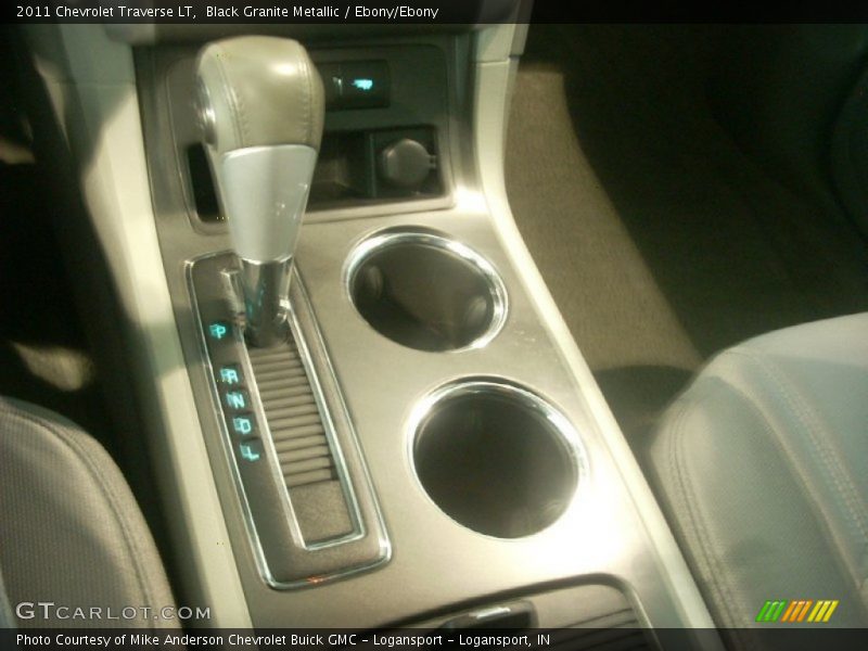 Black Granite Metallic / Ebony/Ebony 2011 Chevrolet Traverse LT