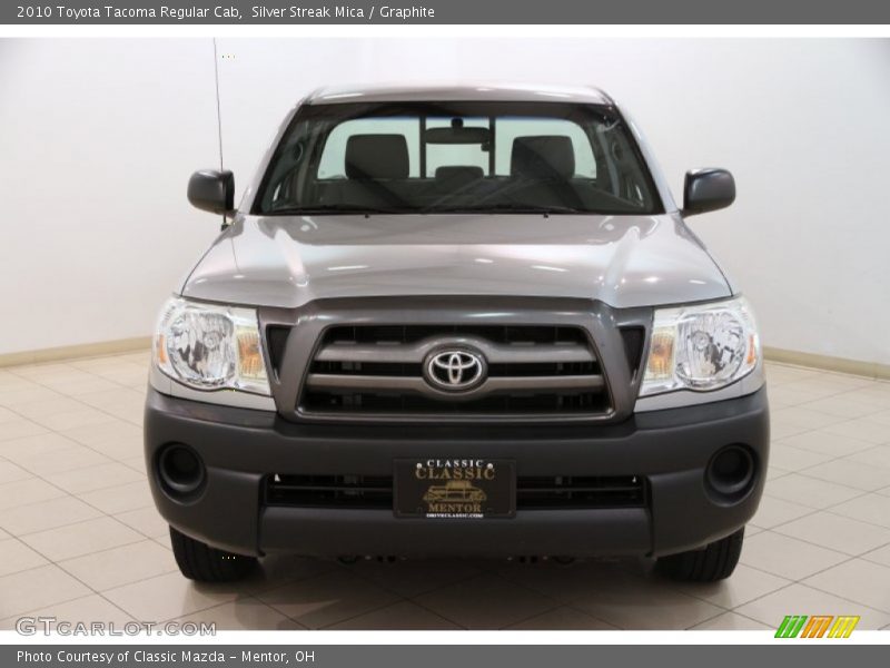 Silver Streak Mica / Graphite 2010 Toyota Tacoma Regular Cab