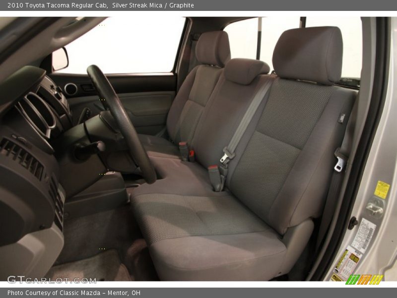 Silver Streak Mica / Graphite 2010 Toyota Tacoma Regular Cab
