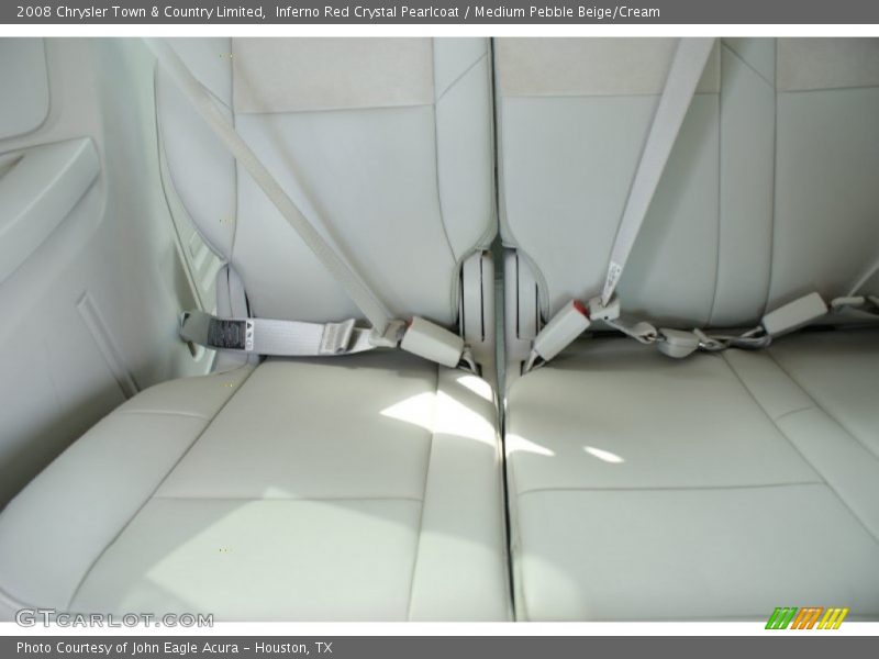 Inferno Red Crystal Pearlcoat / Medium Pebble Beige/Cream 2008 Chrysler Town & Country Limited