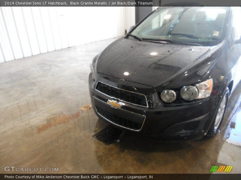 Black Granite Metallic / Jet Black/Dark Titanium 2014 Chevrolet Sonic LT Hatchback