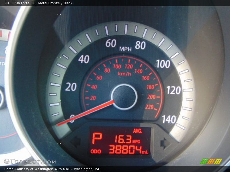 Metal Bronze / Black 2012 Kia Forte EX