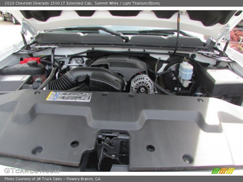 Summit White / Light Titanium/Ebony 2010 Chevrolet Silverado 1500 LT Extended Cab