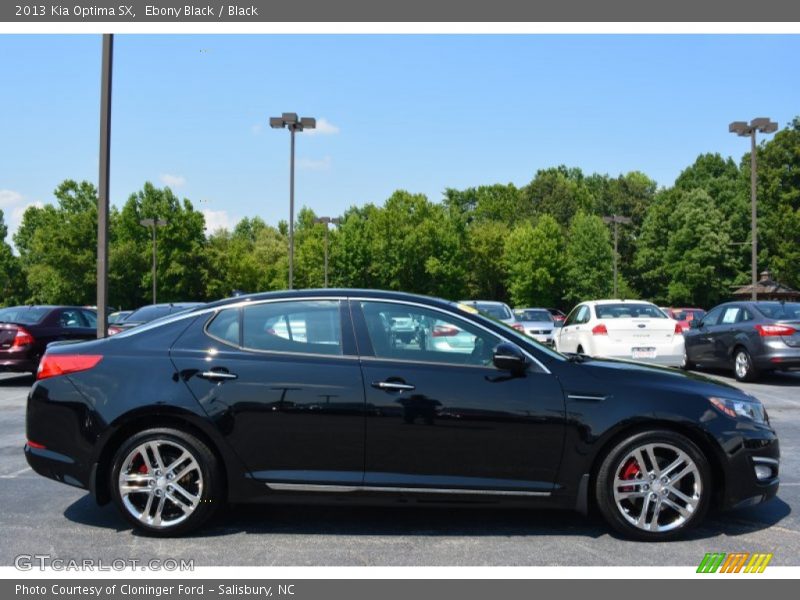 Ebony Black / Black 2013 Kia Optima SX