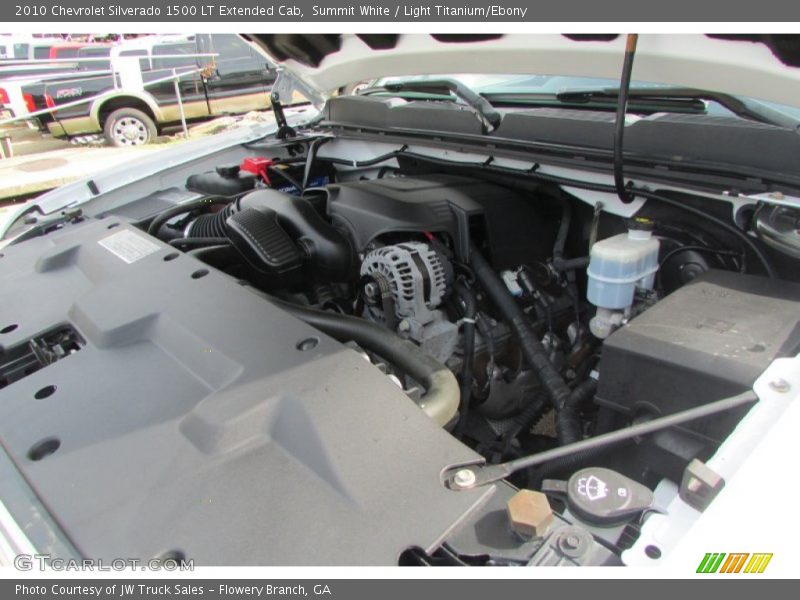 Summit White / Light Titanium/Ebony 2010 Chevrolet Silverado 1500 LT Extended Cab