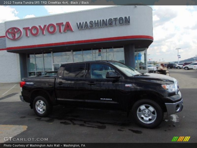 Black / Black 2012 Toyota Tundra SR5 TRD CrewMax 4x4