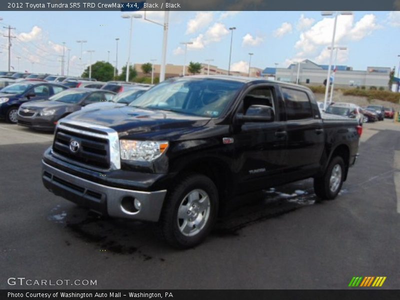 Black / Black 2012 Toyota Tundra SR5 TRD CrewMax 4x4