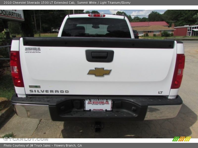 Summit White / Light Titanium/Ebony 2010 Chevrolet Silverado 1500 LT Extended Cab