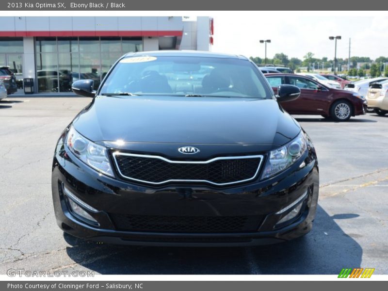 Ebony Black / Black 2013 Kia Optima SX