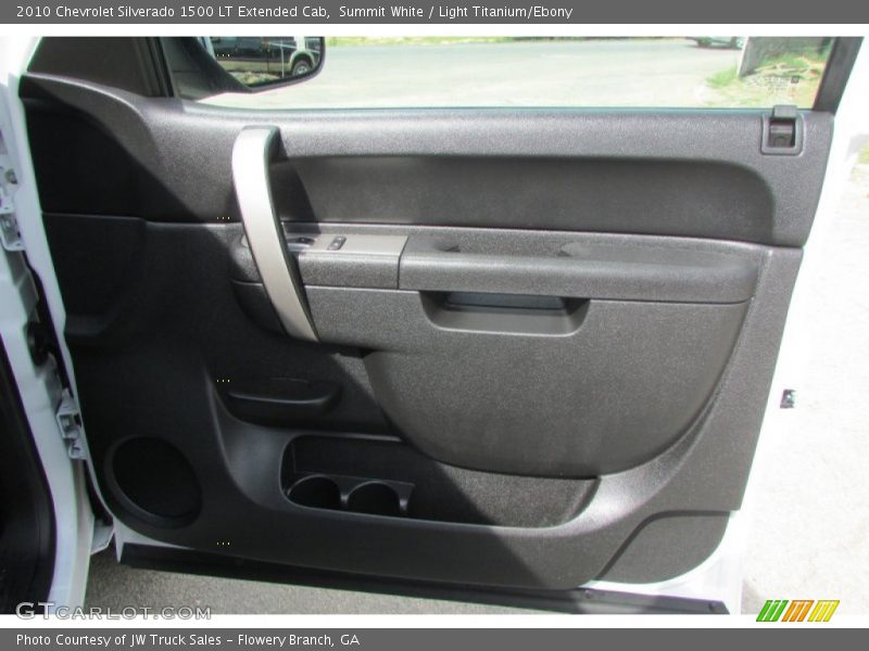 Summit White / Light Titanium/Ebony 2010 Chevrolet Silverado 1500 LT Extended Cab