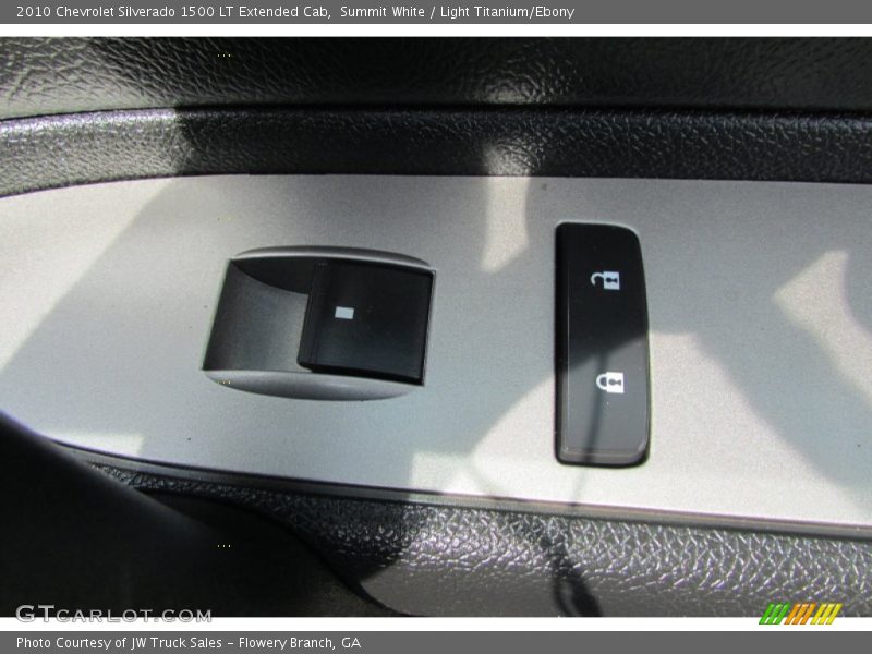 Summit White / Light Titanium/Ebony 2010 Chevrolet Silverado 1500 LT Extended Cab
