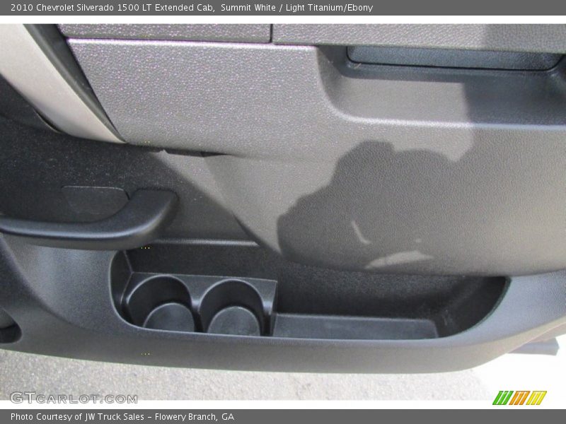 Summit White / Light Titanium/Ebony 2010 Chevrolet Silverado 1500 LT Extended Cab