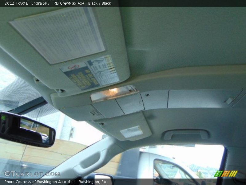 Black / Black 2012 Toyota Tundra SR5 TRD CrewMax 4x4