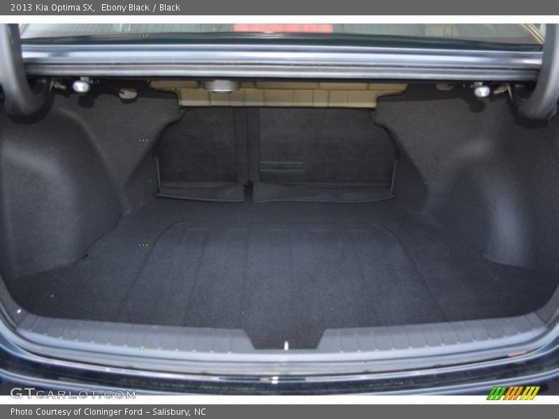Ebony Black / Black 2013 Kia Optima SX