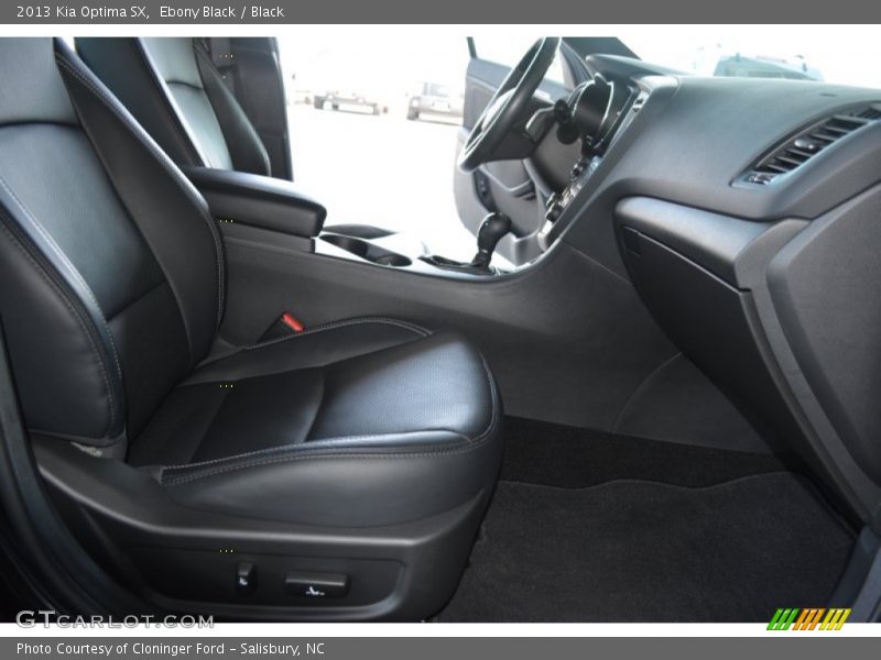 Ebony Black / Black 2013 Kia Optima SX